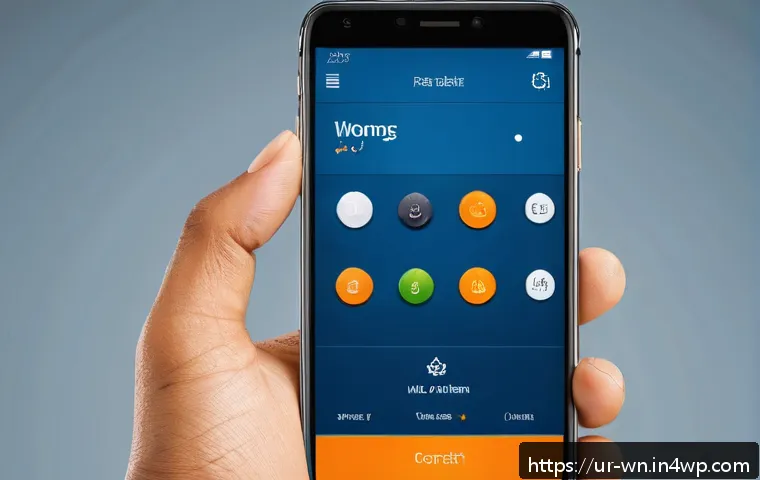 촉각적 UX 디자인의 성공 사례 분석 - A modern mobile user interface showcasing a touch-based app screen with perfectly sized touch areas ...